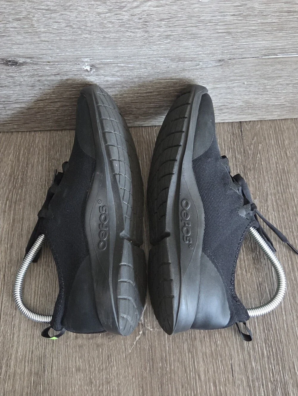 OOFOS OOmg Sport LS Low Shoes | Black | Size 8